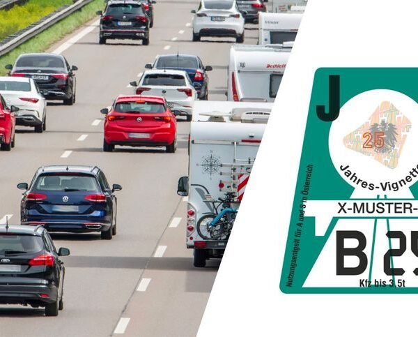 رفع رسوم الطريق بنسبة 7.7٪ لعام 2025 مع إطلاق الملصق الجديد باللون الأخضر البحري في النمسا